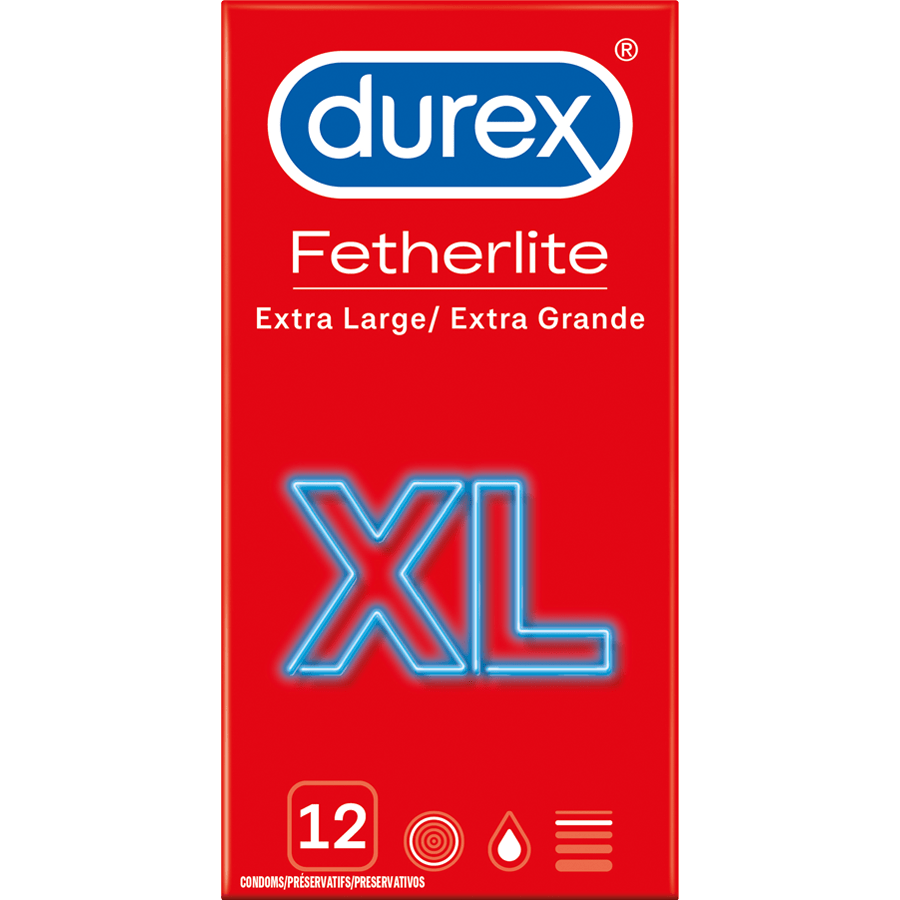 Large Condoms Durex Featherlite Xl Condom Durex 5066